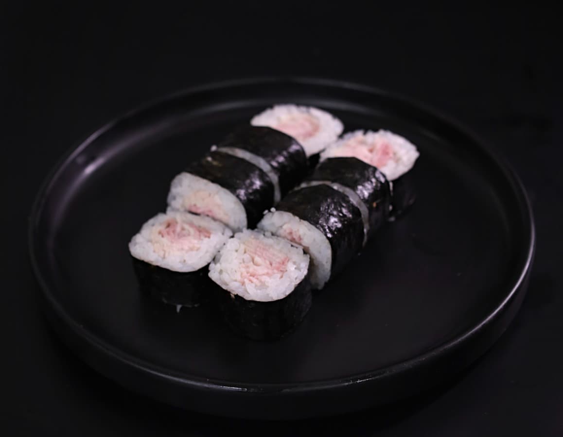 Фото Хосомаки с беконом